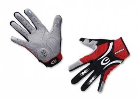Перчатки EXUSTAR CG520 серый/красный/черный M
