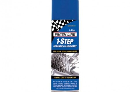 Очиститель цепи FINISH LINE Clean & Lube 1 Step спрей, объём 180мл