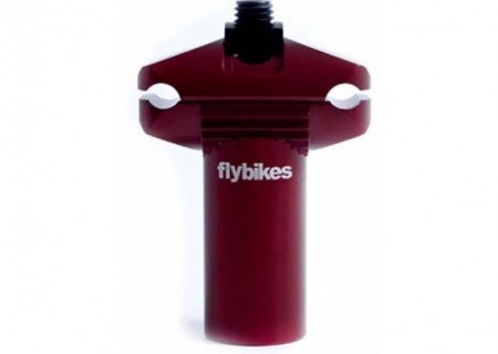 Подседельная труба FLYBIKES MICRO x55мм flat dark red