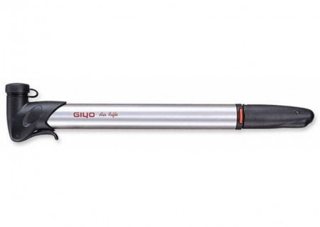 Мининасос GIYO GP-07 с блокируемой складной Т-ручкой, под два типа клапана AV+FV, алюминиевый бронзовый