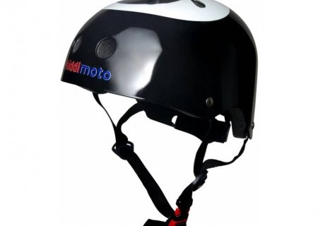 Шлем детский Kiddi Moto бильярдный шар, чёрный, размер M 53-58см