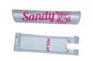 Защита руля и выноса на Sandy white-pink