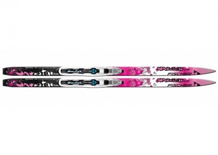 Беговые лыжи Fischer Snowstar Pink NIS/MTD с креплением, 100