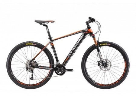 Велосипед Cyclone 27.5 LX-650b 17 черно-оранжевый 2017