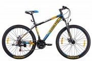 Велосипед Kinetic 27.5 Unic - steel 19 черно-оранжевый (win17-077)