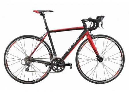 Велосипед 28'' PRIDE ROCKET CLARIS V-br рама - 52 см черно-красный 2016