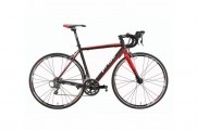 Велосипед 28'' PRIDE ROCKET CLARIS V-br рама - 54 см черно-красный 2016