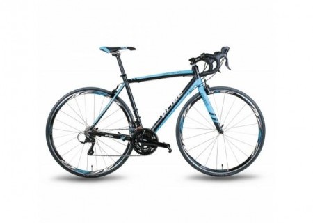 Велосипед 28'' PRIDE ROCKET SORA  рама - 58 см черно-синий 2016