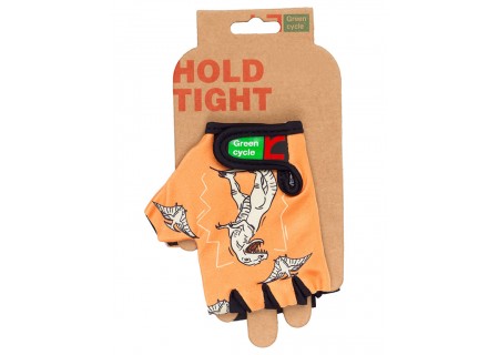 Перчатки Green Cycle NC-2335-2014 Kids без пальцев XL оранжевые