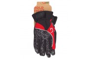 Перчатки Green Cycle NC-2409-2014 Winter с закрытыми пальцами L черный-серый-красный