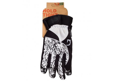 Перчатки Green Cycle NC-2409-2014 Winter с закрытыми пальцами XL черно-белые