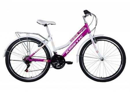Велосипед Kinetic 26 Magnolia - ALU 15 бело-розовый