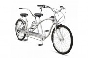 Велосипед 26' Schwinn Tango Tandem 2017 silver
