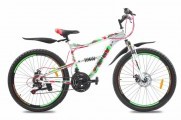 Велосипед Premier 26 Legion Disc 18 красно-зеленый камуфляж