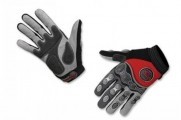 Перчатки EXUSTAR CG510 серый/красный/черный L