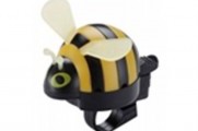 Звонок TW JH-506Y Пчела, пластик, с ударным рычагом под большой палец, желтая