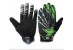 Перчатки Green Cycle NC-2355-2014 MTB с закрытыми пальцами M черно-зеленые