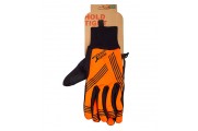 Перчатки Green Cycle NC-2401-2014 WindStop с закрытыми пальцами M черно-оранжевые