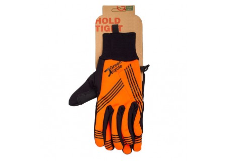Перчатки Green Cycle NC-2401-2014 WindStop с закрытыми пальцами XL черно-оранжевые