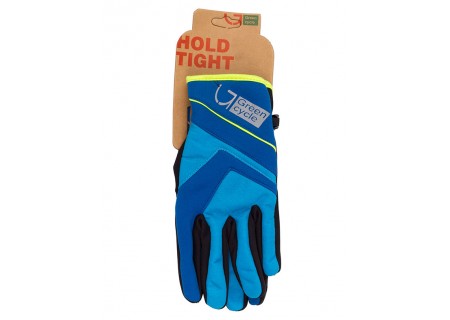 Перчатки Green Cycle NC-2576-2015 WindStop с закрытыми пальцами XL синие