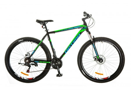 29" Optimabikes MOTION DD 2017 (черно-зелен.) 