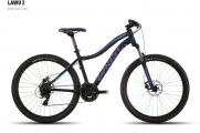 Велосипед GHOST Lawu 2 black/pink/blue XL 2016