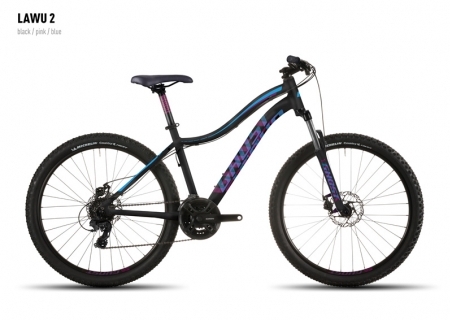 Велосипед GHOST Lawu 2 black/pink/blue XL 2016
