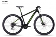 Велосипед GHOST Tacana 2 black/green/gray_XS_2016