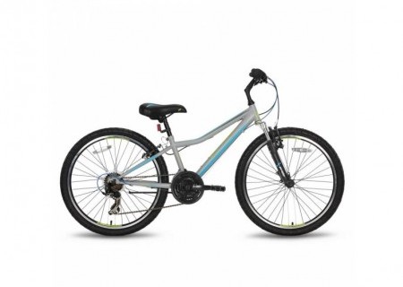 Велосипед 24'' PRIDE BRAVE 21 серо-синий матовый 2016