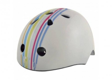 Шлем детский Bellelli Taglia size-M STRIPS (графити белый)